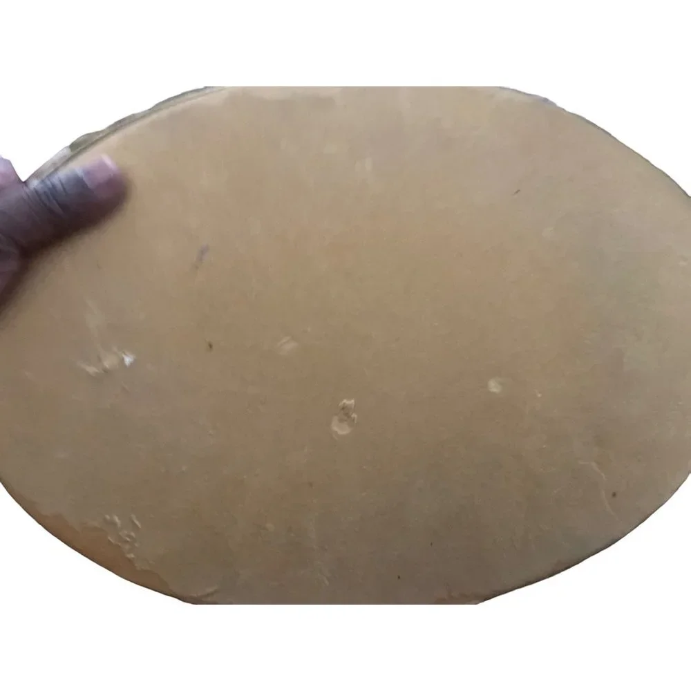 Vintage mirror vanity gray oval shape - Picture 4 of 4